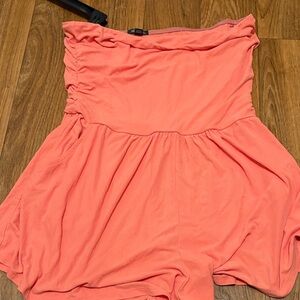 Wild Fable Peach Tube Romper